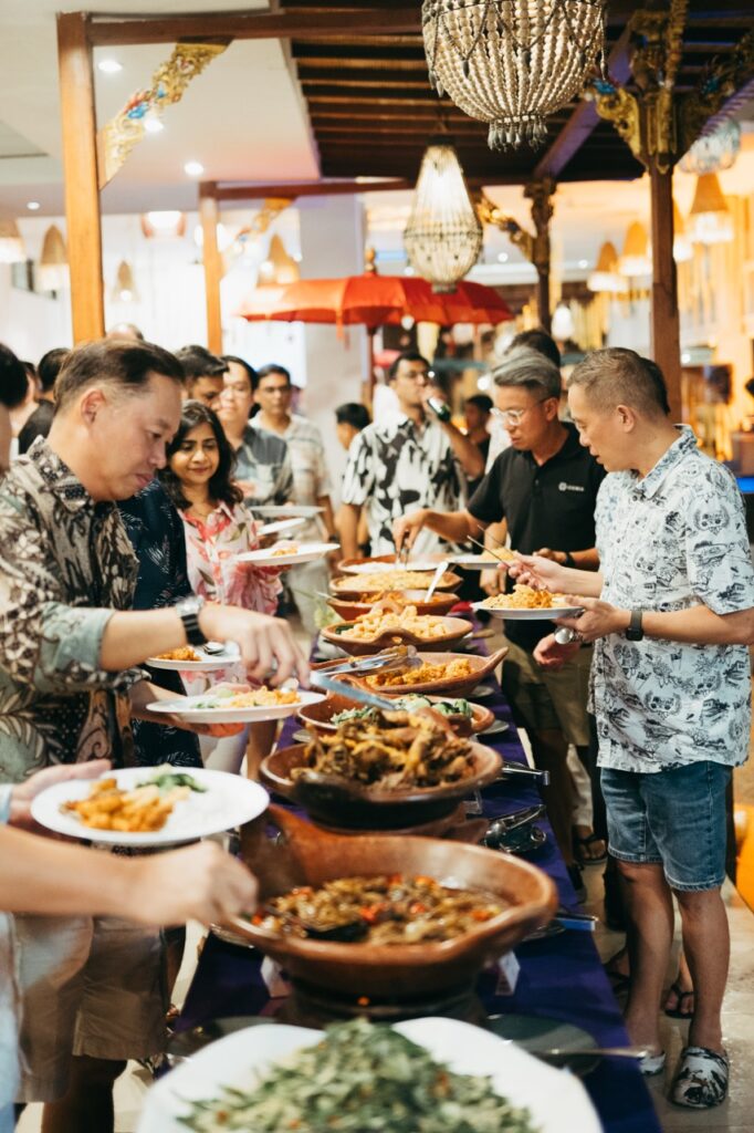 IDEMIA corporate event organized by Helvetica Events in Bali